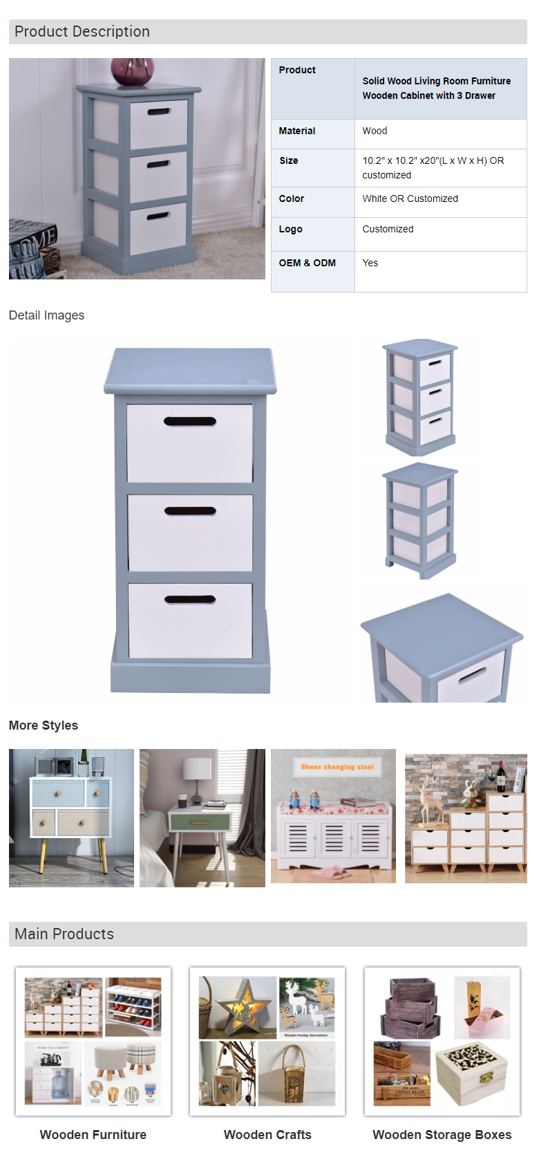 Modern Wood Ladder Wall Storage Display Shelf with.png